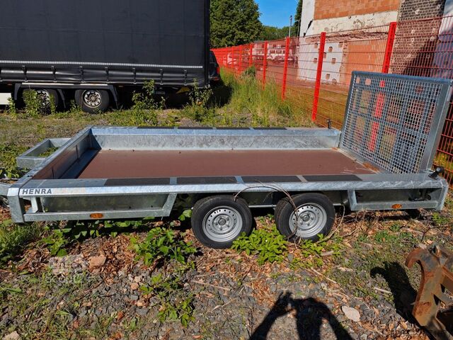 Släpvagn HENRA MT 353517 Maschinentransporter  100 km/h neu