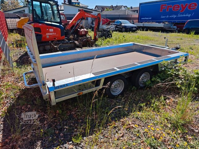 Släpvagn HENRA MT 353517 Maschinentransporter  100 km/h neu