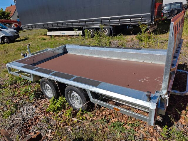 Släpvagn HENRA MT 353517 Maschinentransporter  100 km/h neu