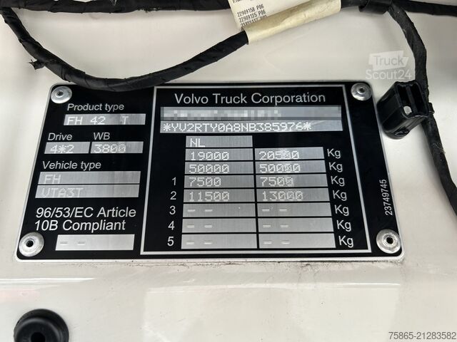 Estándar-SZM Volvo FH 460 Globetrotter XL / 279 dkm / Tacho V2 / 2...