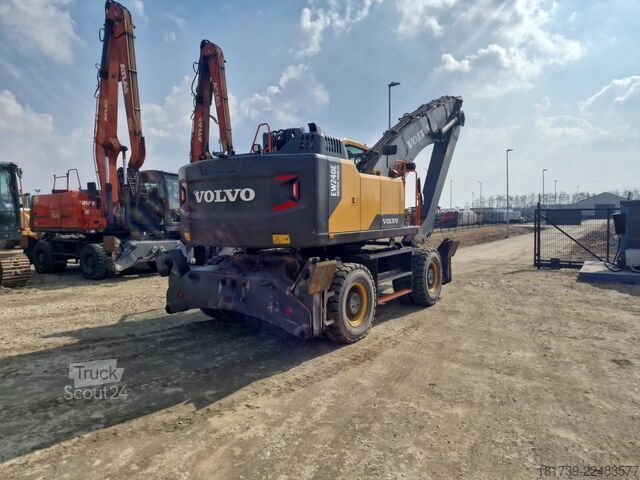 Колесный экскаватор Volvo EW240E wheeled excavator