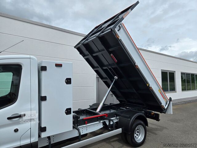Tippbil skåpbil FORD Transit Kipper Box/Zwillingsbereif./3,5T AHK