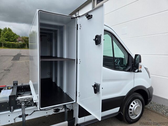 Tippbil skåpbil FORD Transit Kipper Box/Zwillingsbereif./3,5T AHK