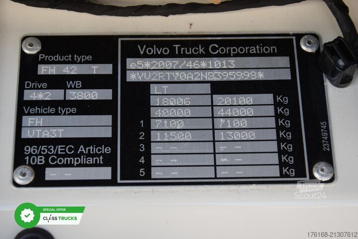 Standardni vlačilec VOLVO FH 460 Globetrotter XL i-Save I-ParkCool
