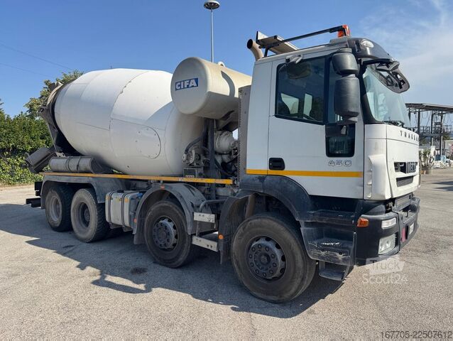 φορτηγό αναμικτήρας σκυροδέματος Iveco Trakker 450