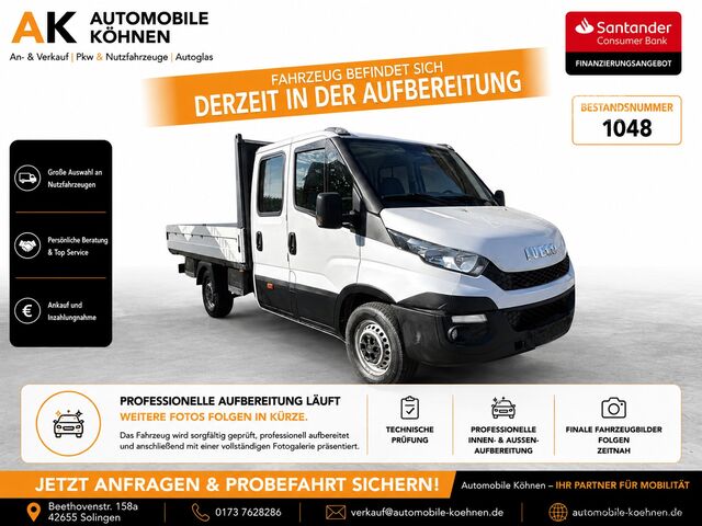 Furgão pick-up Iveco Daily 35S17  DOKA   3 LITER   AHK   TÜV   7 SITZE