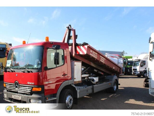 Sistema de brazo de gancho Mercedes-Benz Atego reserved!! 1218 + HYVALIFT + CONTAINER +...