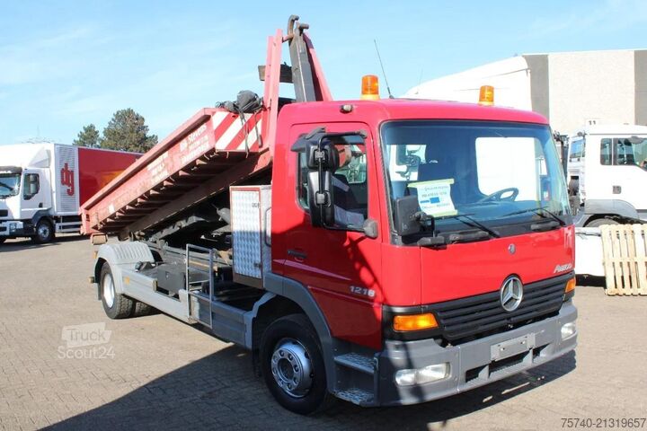 Sistema de brazo de gancho Mercedes-Benz Atego reserved!!  1218 + HYVALIFT + CONTAINER +...