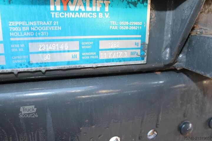 Sistema de brazo de gancho Mercedes-Benz Atego reserved!!  1218 + HYVALIFT + CONTAINER +...