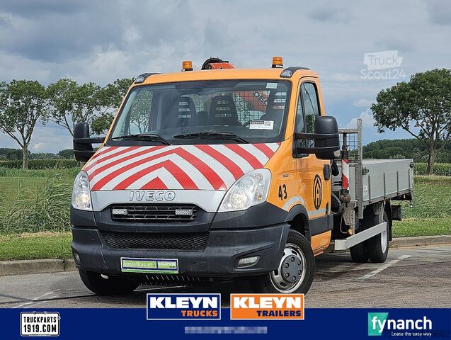 Platformslastbil med kran IVECO DAILY 50C17 3.0ltr Palfinger