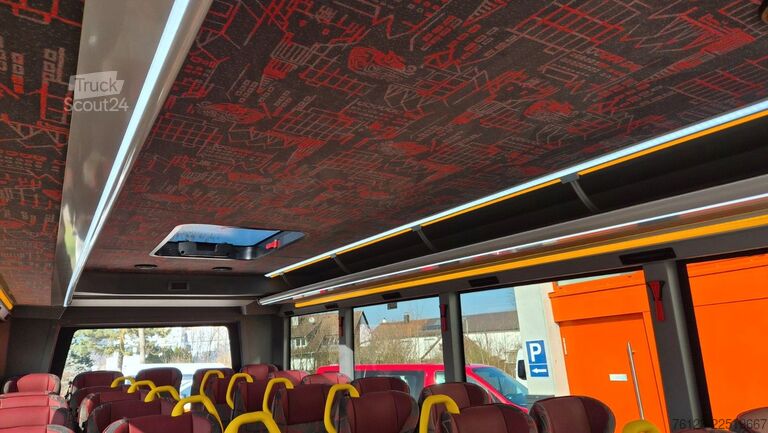 Mikroautobusas MERCEDES-BENZ 30 Sitzer Schul- Transferbus 519 Vorlauffahrzeug