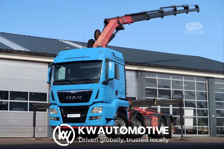 Кабельна система MAN TGS 35.480 8X2-6/ HMF 2620/ ABROLLER+KRAN/ REMOTE