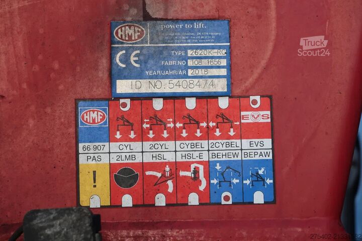 Кабельна система MAN TGS 35.480 8X2-6/ HMF 2620/ ABROLLER+KRAN/ REMOTE