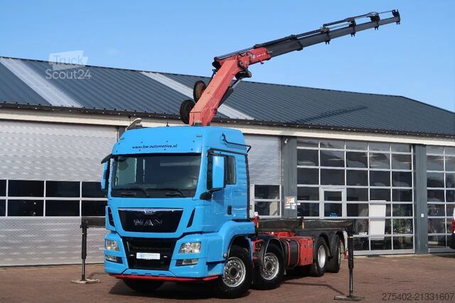 Kranwagen MAN TGS 35.480 8X2-6/ HMF 2620/ CABLE+KRAN/ REMOTE