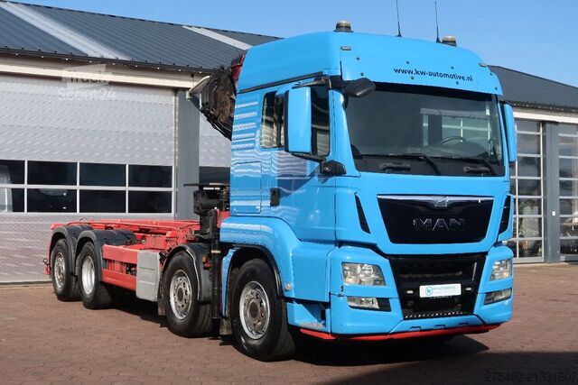 Kranwagen MAN TGS 35.480 8X2-6/ HMF 2620/ CABLE+KRAN/ REMOTE