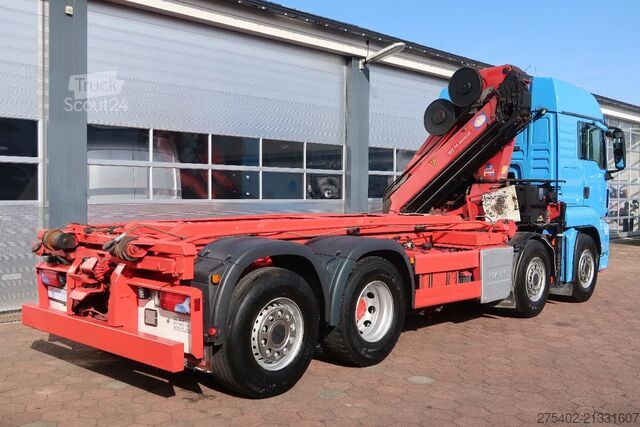 Kranwagen MAN TGS 35.480 8X2-6/ HMF 2620/ CABLE+KRAN/ REMOTE