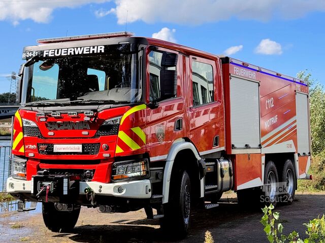GTLF9500 large tank fire engine (firefighting vehicle) SCANIA P450 XT 6x6 Allrad