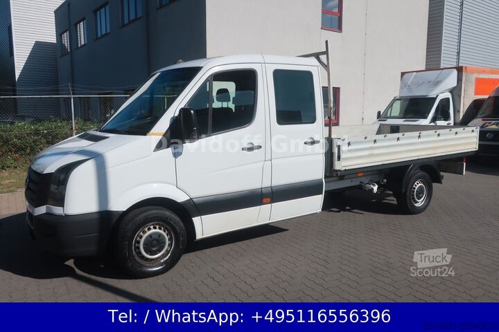 Пикап ван VW Crafter Pritsche 35 L3 lang DoKa / AHK /7 Sitzer