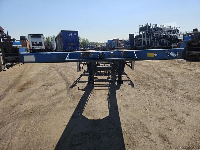 Preprava kontajnerov HRD NT CON.40 foot extendible chassis  2 x 20 foot ...