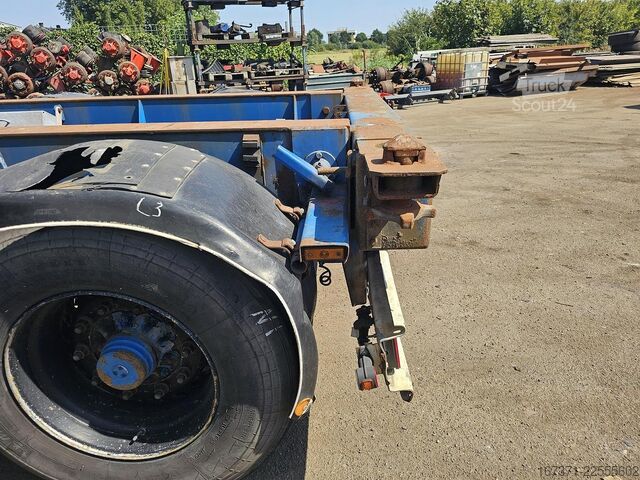 Preprava kontajnerov HRD NT CON.40 foot extendible chassis  2 x 20 foot ...