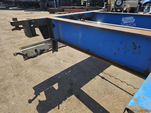 Trasporto di container HRD NT CON.40 foot extendible chassis  2 x 20 foot ...