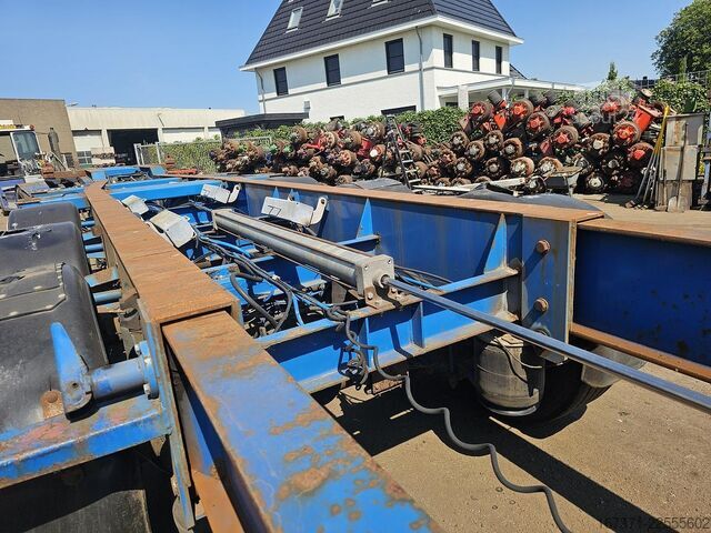 Trasporto di container HRD NT CON.40 foot extendible chassis  2 x 20 foot ...