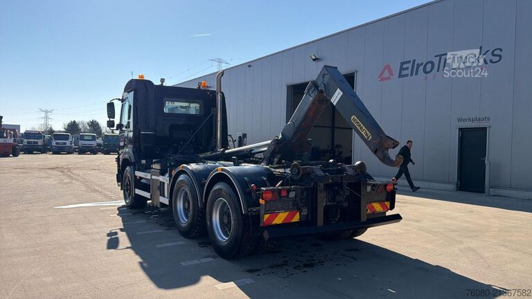 Sistema a braccio con gancio Volvo fmx 500 (CAMION BELGA / DISTANCIA EJE 3.40M / P...