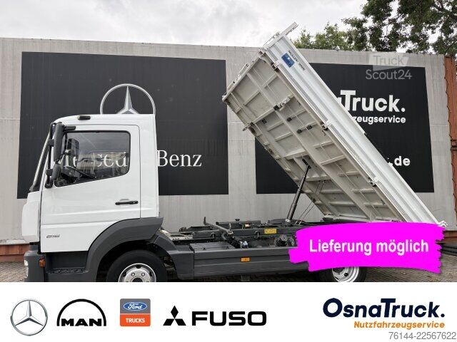 Furgão basculante Mercedes-Benz Atego 816 Dreiseitenkipper "Meiller" Klima,2xAHK