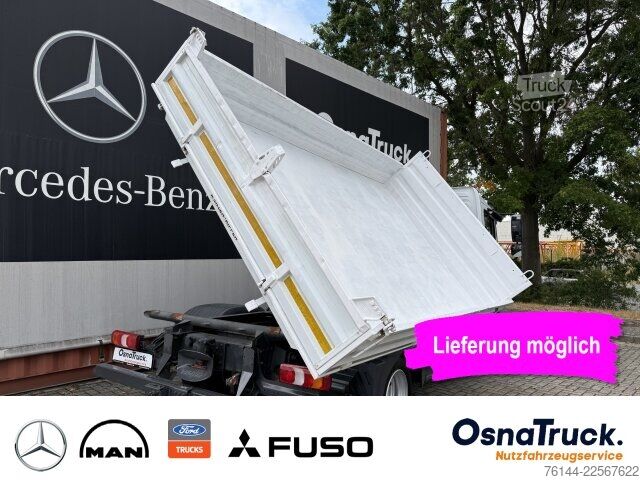Furgão basculante Mercedes-Benz Atego 816 Dreiseitenkipper "Meiller" Klima,2xAHK