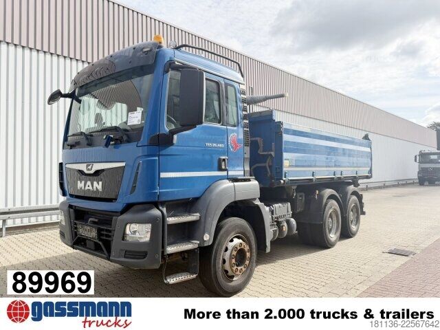 Sklápěcí vůz MAN TGS 26.460 6x4 BB, Intarder, Alu-Bordwände