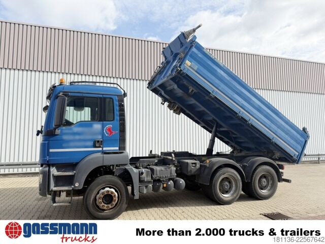 Sklápěcí vůz MAN TGS 26.460 6x4 BB, Intarder, Alu-Bordwände