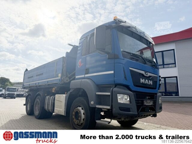 Wywrotka MAN TGS 26.460 6x4 BB, Intarder, Alu-Bordwände