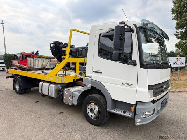 Autotransporter Mercedes-Benz Atego 1222 SLIDING PLATFORM / SHIEBEPLATEAU / W...