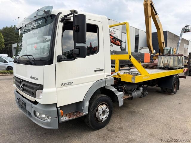 Furgón portacoches Mercedes-Benz Atego 1222 SLIDING PLATFORM / SHIEBEPLATEAU / W...