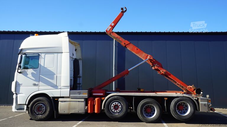 Система крюкообразных рычагов DAF XF 460 – 8x2 hooklift truck