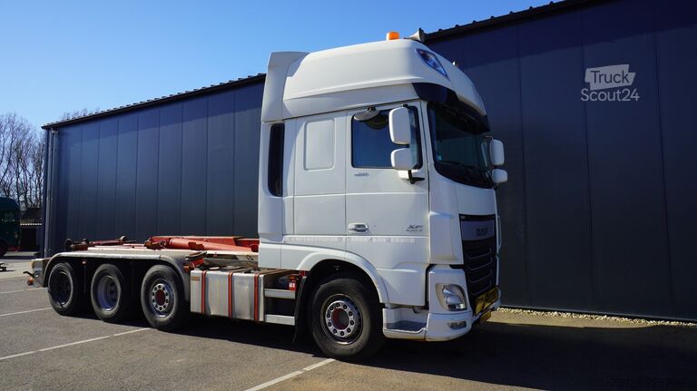 Система крюкообразных рычагов DAF XF 460 – 8x2 hooklift truck