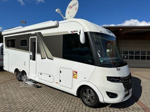 Autorulotă integrată Frankia F-Line I 790 PLUS Hubbett vorn & hinten !