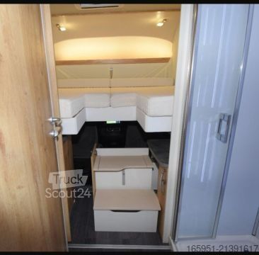 Autorulotă integrată Frankia F-Line I 790 PLUS Hubbett vorn & hinten !