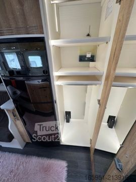 Autorulotă integrată Frankia F-Line I 790 PLUS Hubbett vorn & hinten !