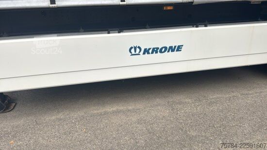 Відкритий напівпричіп з тентом KRONE LIFTACHSE PALETTENKASTEN NEUWERTIG MIETKAUF MöGLICH