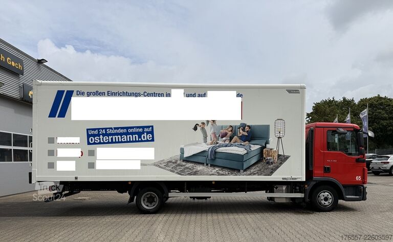 Laatikkoauto MAN TGL 7.160 BB Möbelkoffer / 7.20m innen