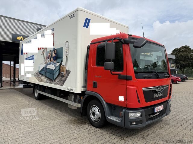 Laatikkoauto MAN TGL 7.160 BB Möbelkoffer / 7.20m innen