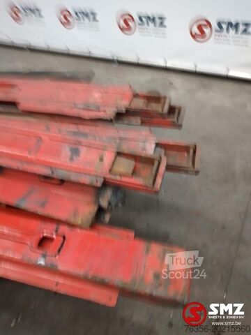 Conjunto usado com 6 suportes de 246 cm Diversen Occ set van 6 rongen 246cm