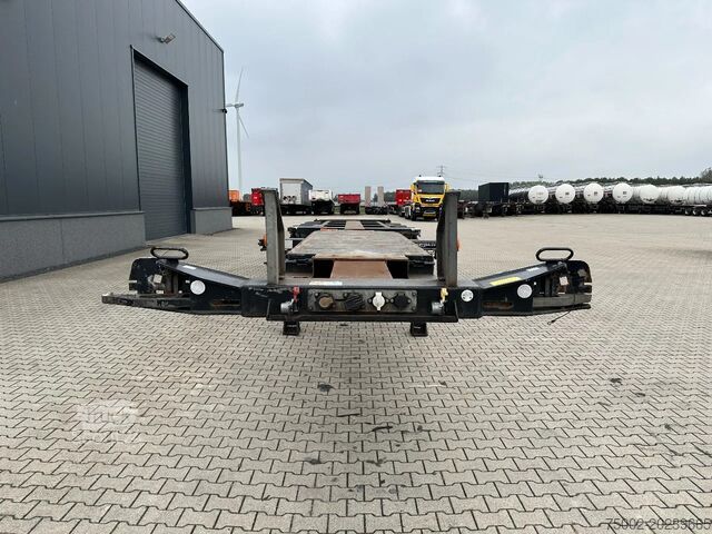 Prevoz zabojnikov Broshuis 3UCC-39/45 FLN, 45FT High Cube multi, BPW, lift...