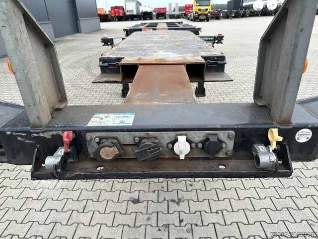 Prevoz zabojnikov Broshuis 3UCC-39/45 FLN, 45FT High Cube multi, BPW, lift...
