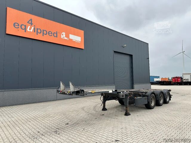 Transportul de containere Broshuis 3UCC-39/45 FLN, 45FT High Cube multi, BPW, lift...