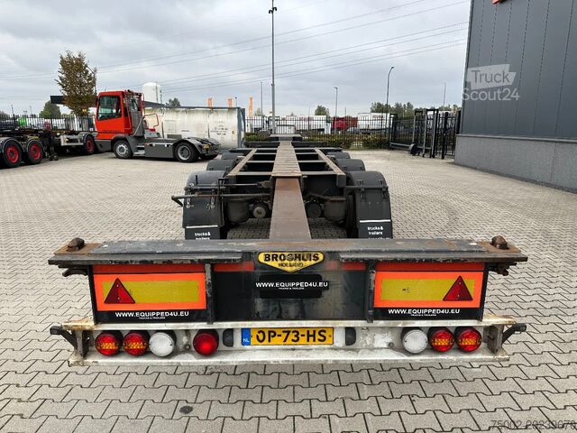 Transportul de containere Broshuis 3UCC-39/45 FLN, 45FT High Cube multi, BPW, lift...