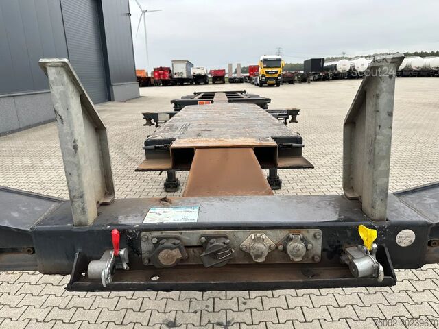 Transportul de containere Broshuis 3UCC-39/45 FLN, 45FT High Cube multi, BPW, lift...