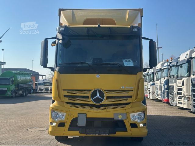 Tenteli düz yataklı kamyon MERCEDES-BENZ Antos 1830 4x2 Pritche Plane 7,20m LBW 2t. AHK