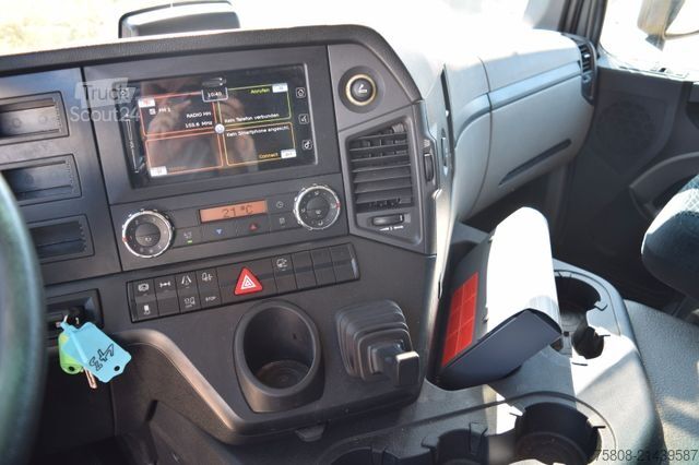 Tenteli düz yataklı kamyon MERCEDES-BENZ Antos 1830 4x2 Pritche Plane 7,20m LBW 2t. AHK